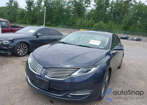 2013 Lincoln Mkz Hybrid из США, поврежденный, VIN 3LN6L2LUXDR804724